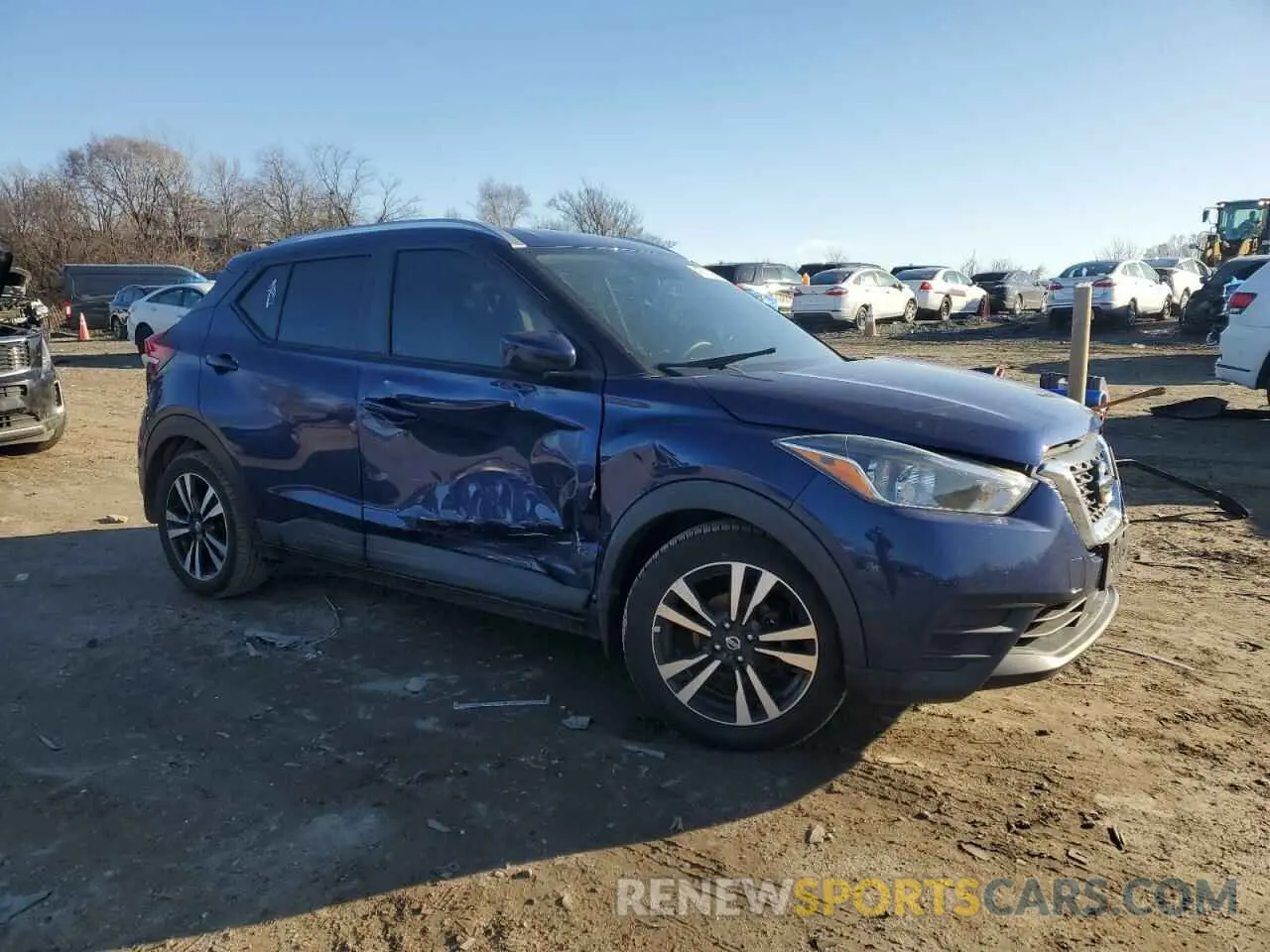 4 Photograph of a damaged car 3N1CP5CV0LL526393 NISSAN KICKS 2020