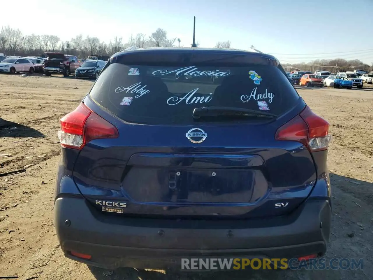 6 Photograph of a damaged car 3N1CP5CV0LL526393 NISSAN KICKS 2020