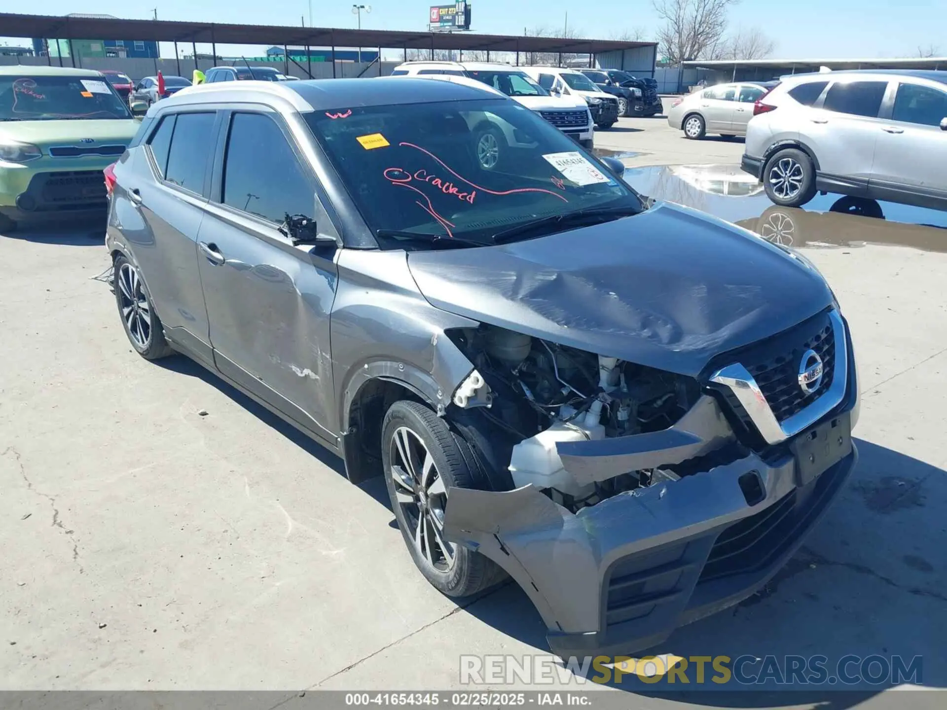 6 Photograph of a damaged car 3N1CP5CV0LL550449 NISSAN KICKS 2020