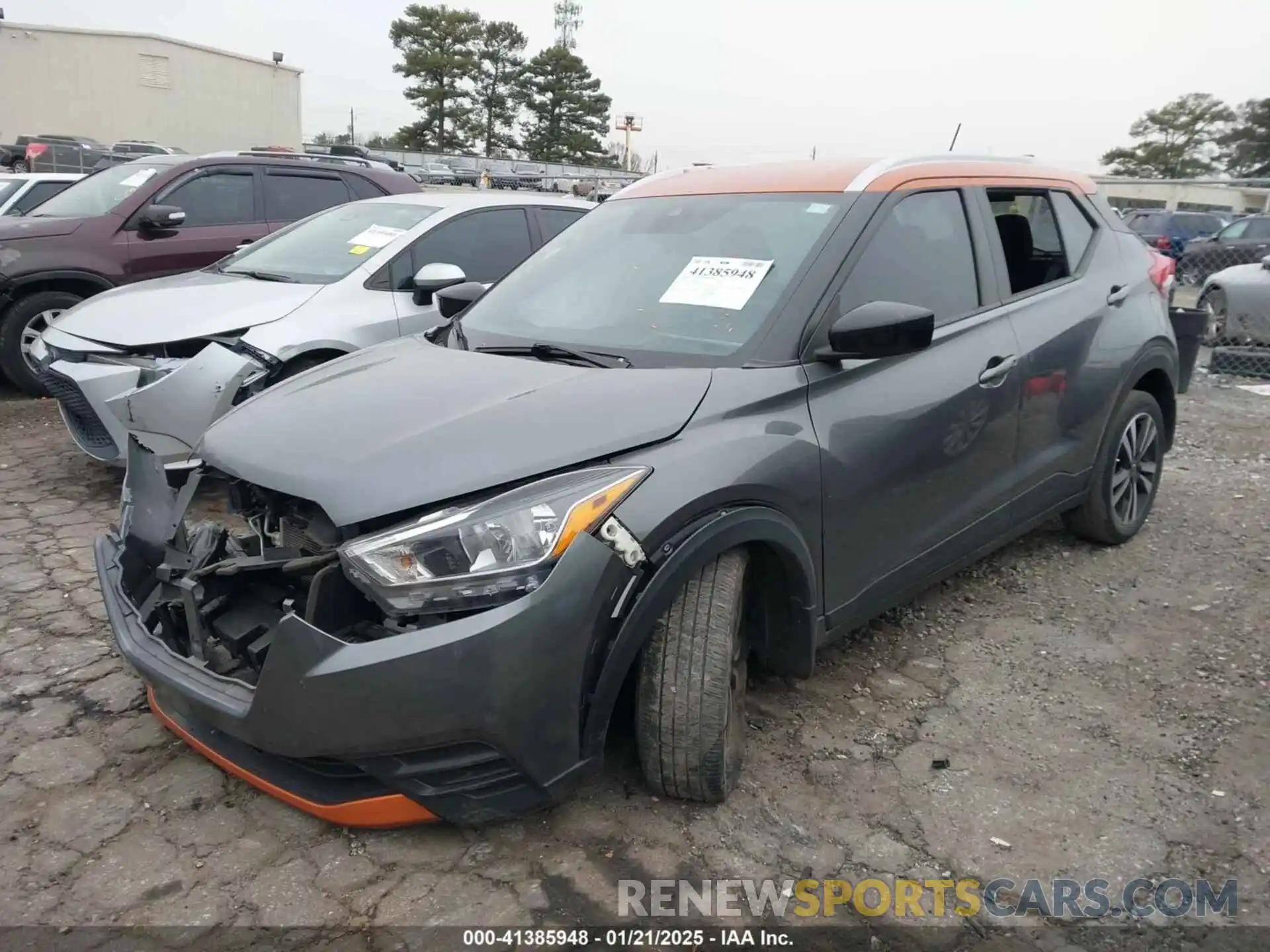 2 Photograph of a damaged car 3N1CP5CV1LL490617 NISSAN KICKS 2020