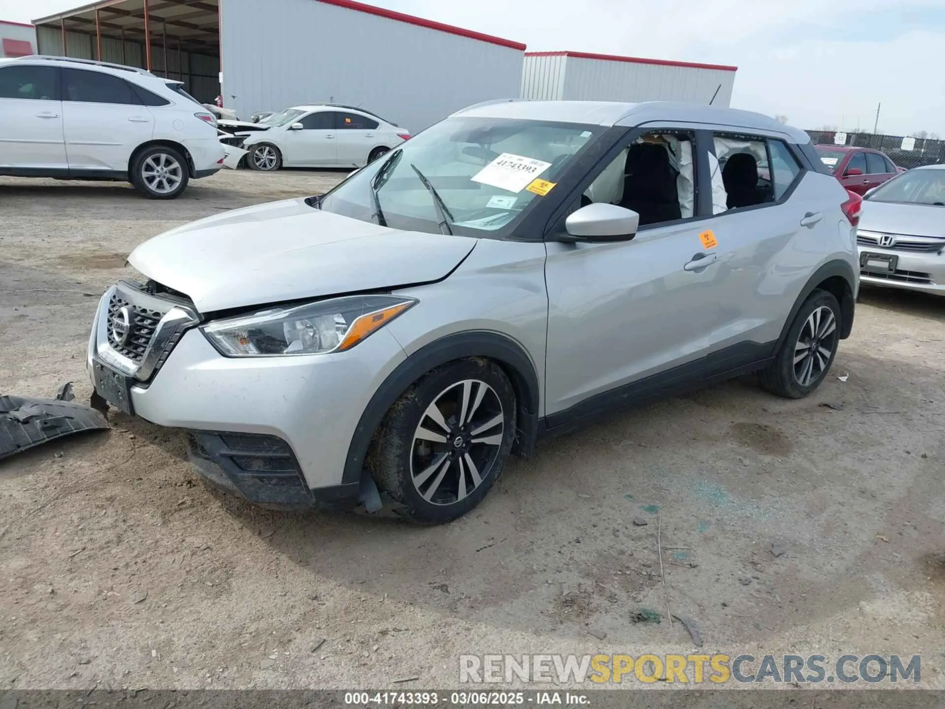 2 Photograph of a damaged car 3N1CP5CV1LL506511 NISSAN KICKS 2020