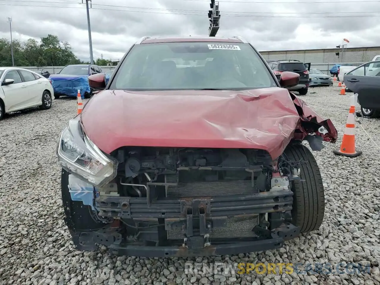 5 Photograph of a damaged car 3N1CP5CV1LL516004 NISSAN KICKS 2020