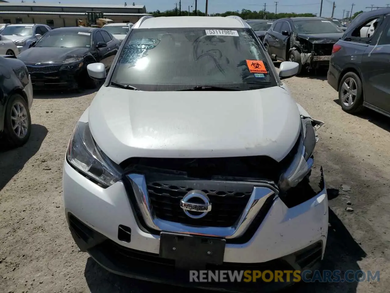 5 Photograph of a damaged car 3N1CP5CV1LL519937 NISSAN KICKS 2020