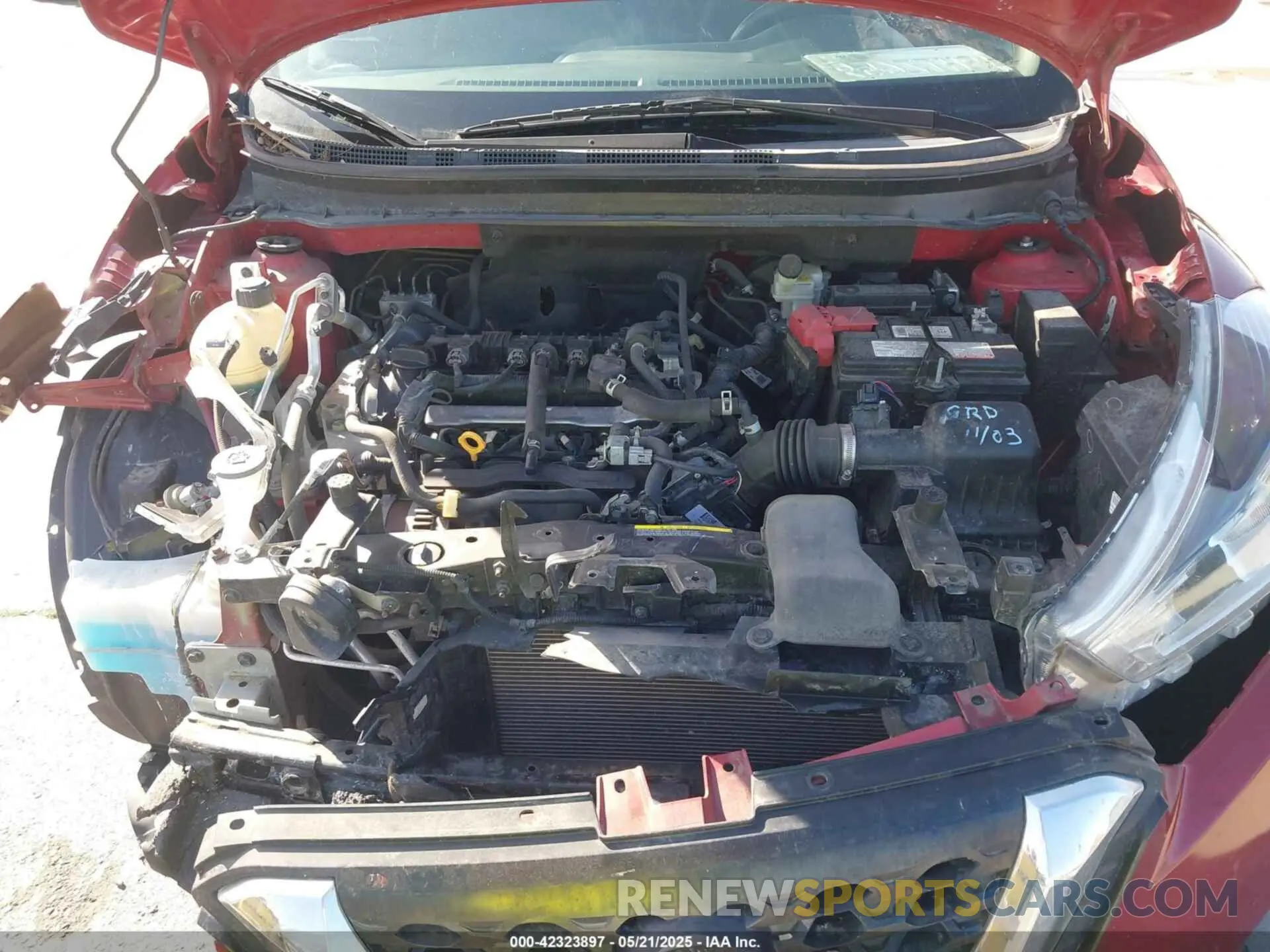 10 Photograph of a damaged car 3N1CP5CV3LL494216 NISSAN KICKS 2020