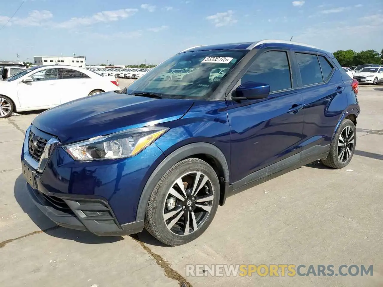 1 Photograph of a damaged car 3N1CP5CV3LL536271 NISSAN KICKS 2020