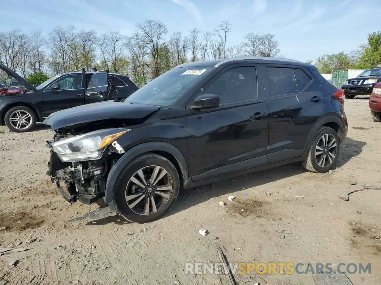 1 Photograph of a damaged car 3N1CP5CV4LL496234 NISSAN KICKS 2020