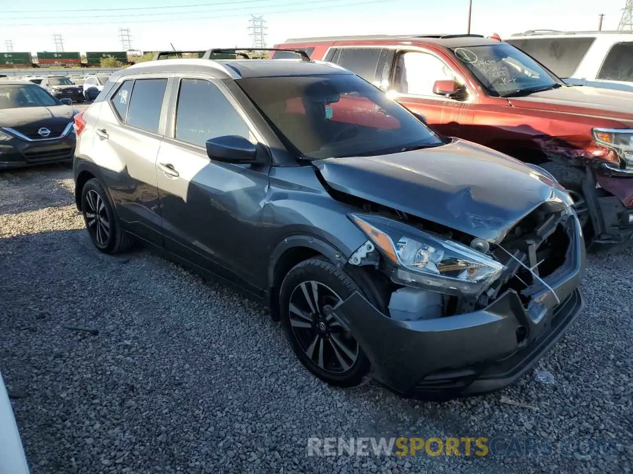 4 Photograph of a damaged car 3N1CP5CV5LL487252 NISSAN KICKS 2020