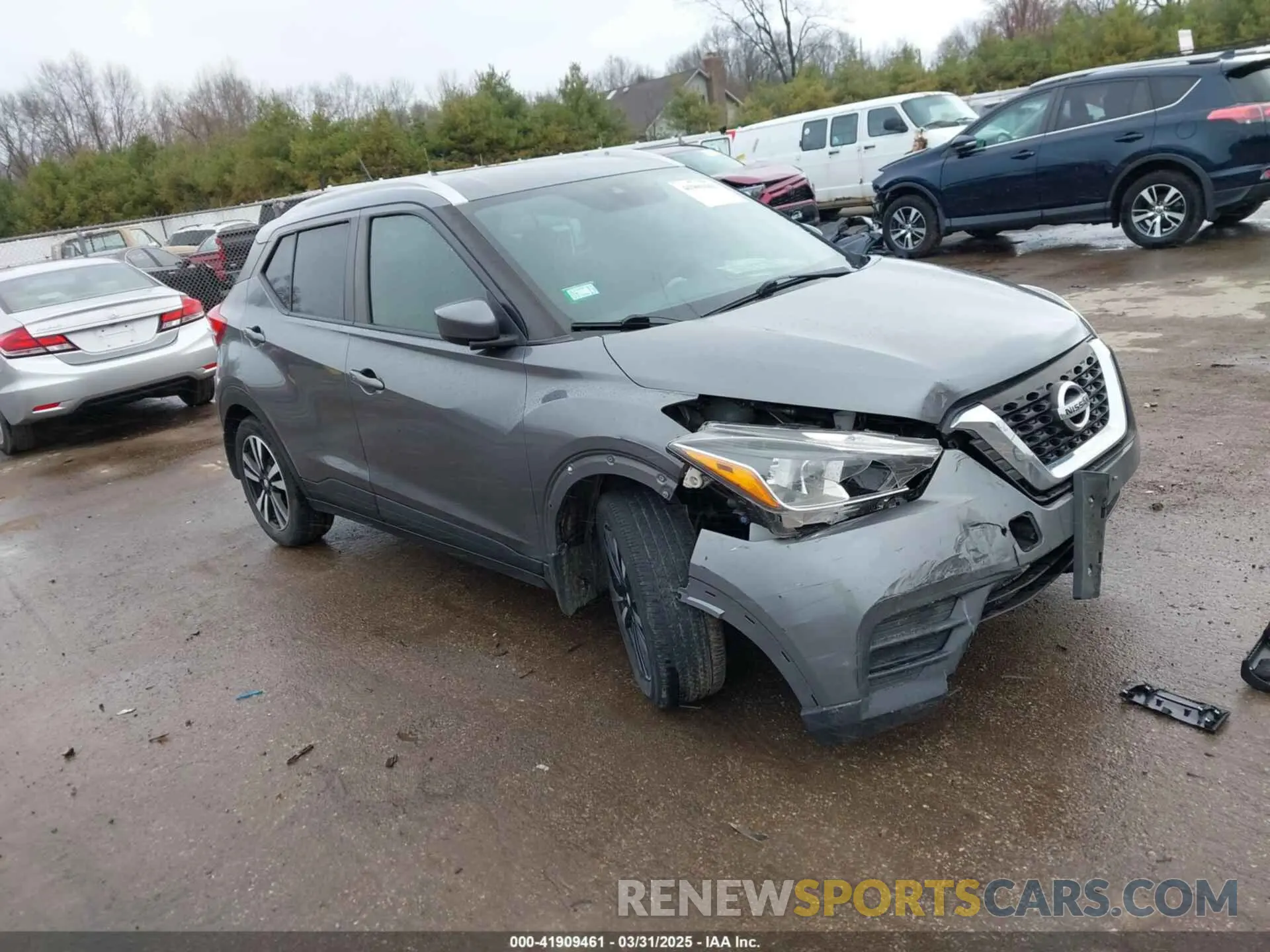 1 Photograph of a damaged car 3N1CP5CV5LL502333 NISSAN KICKS 2020