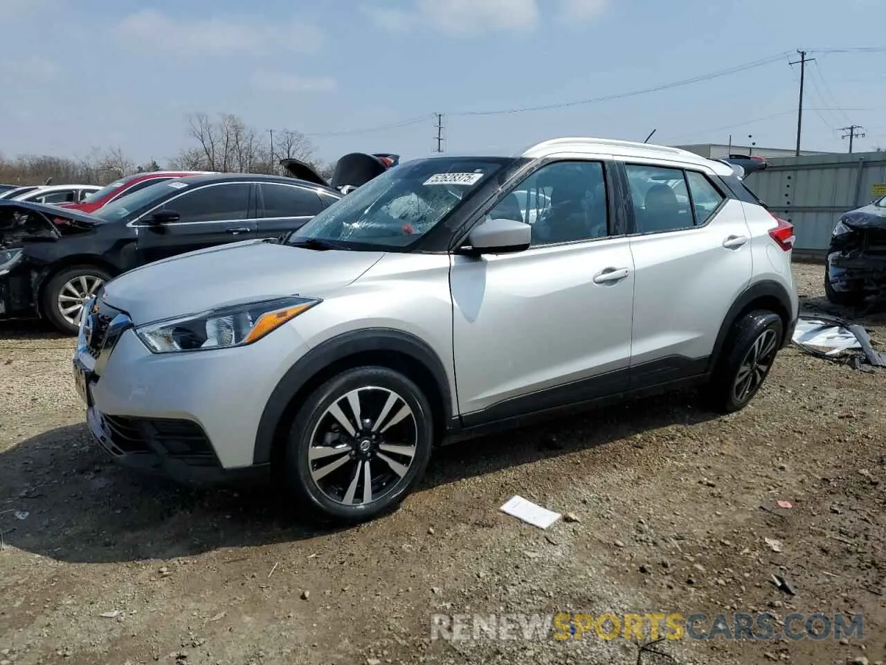 1 Photograph of a damaged car 3N1CP5CV6LL490256 NISSAN KICKS 2020