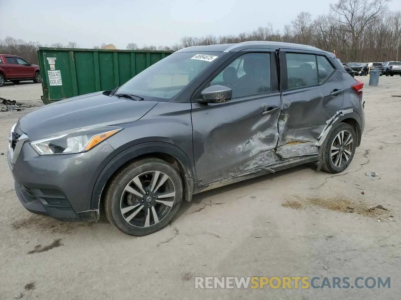 1 Photograph of a damaged car 3N1CP5CV7LL536323 NISSAN KICKS 2020