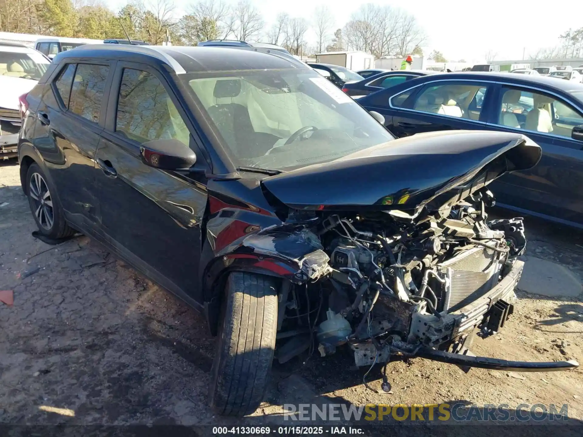 1 Photograph of a damaged car 3N1CP5CV7LL556796 NISSAN KICKS 2020