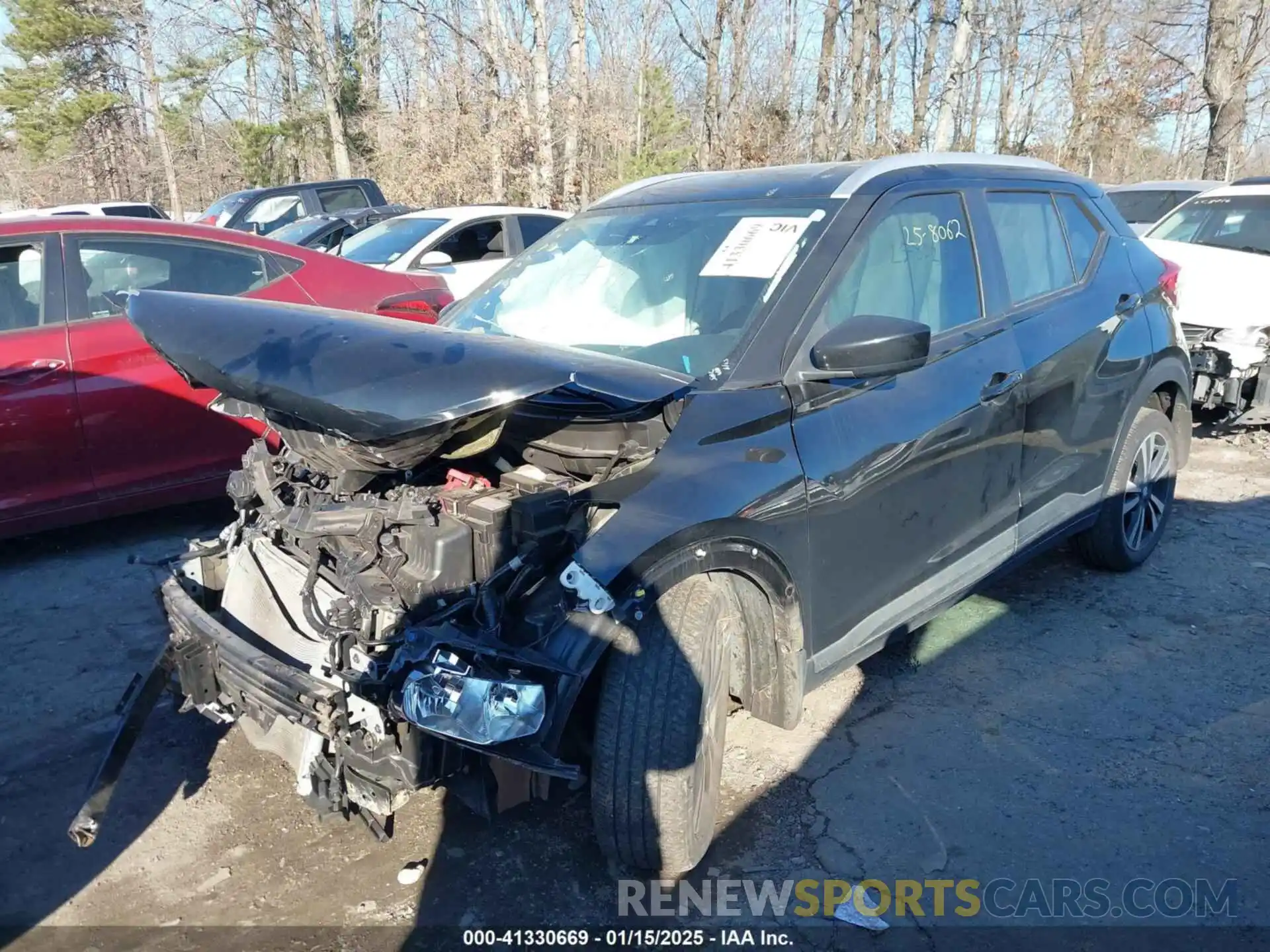 2 Photograph of a damaged car 3N1CP5CV7LL556796 NISSAN KICKS 2020