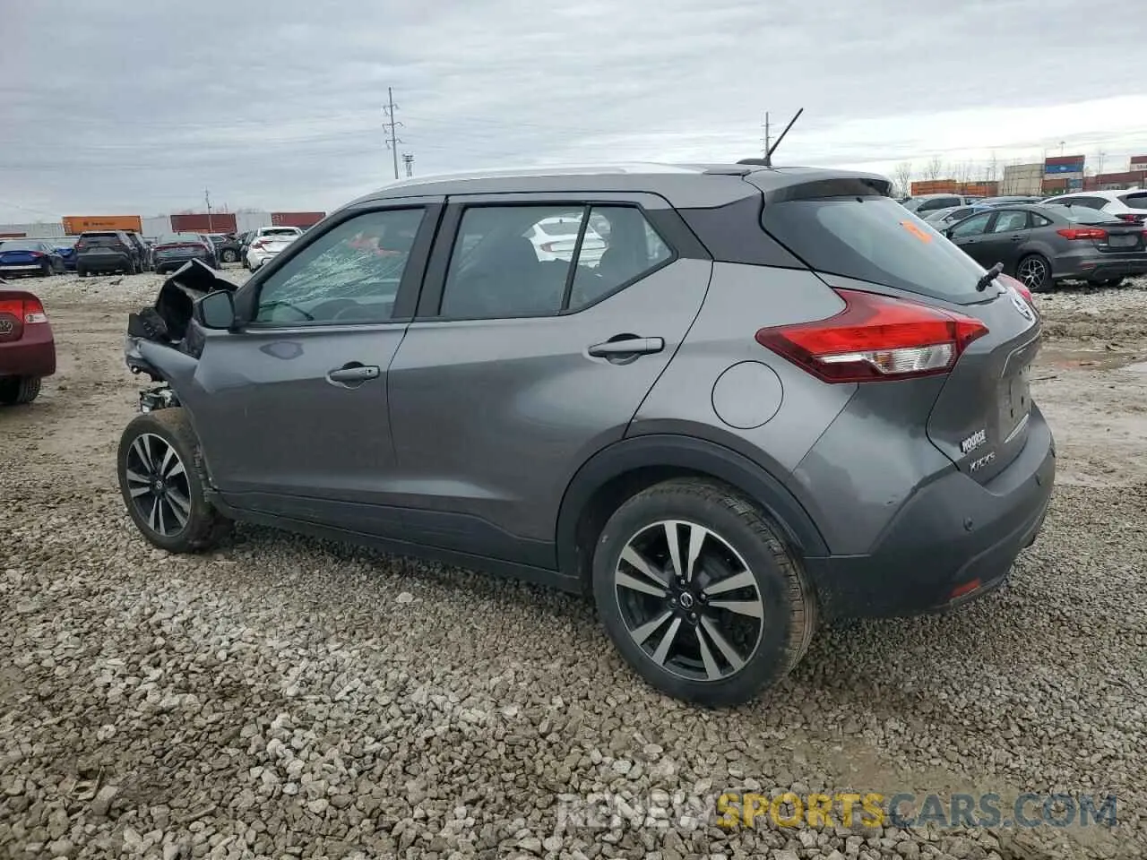 2 Photograph of a damaged car 3N1CP5CV8LL517537 NISSAN KICKS 2020