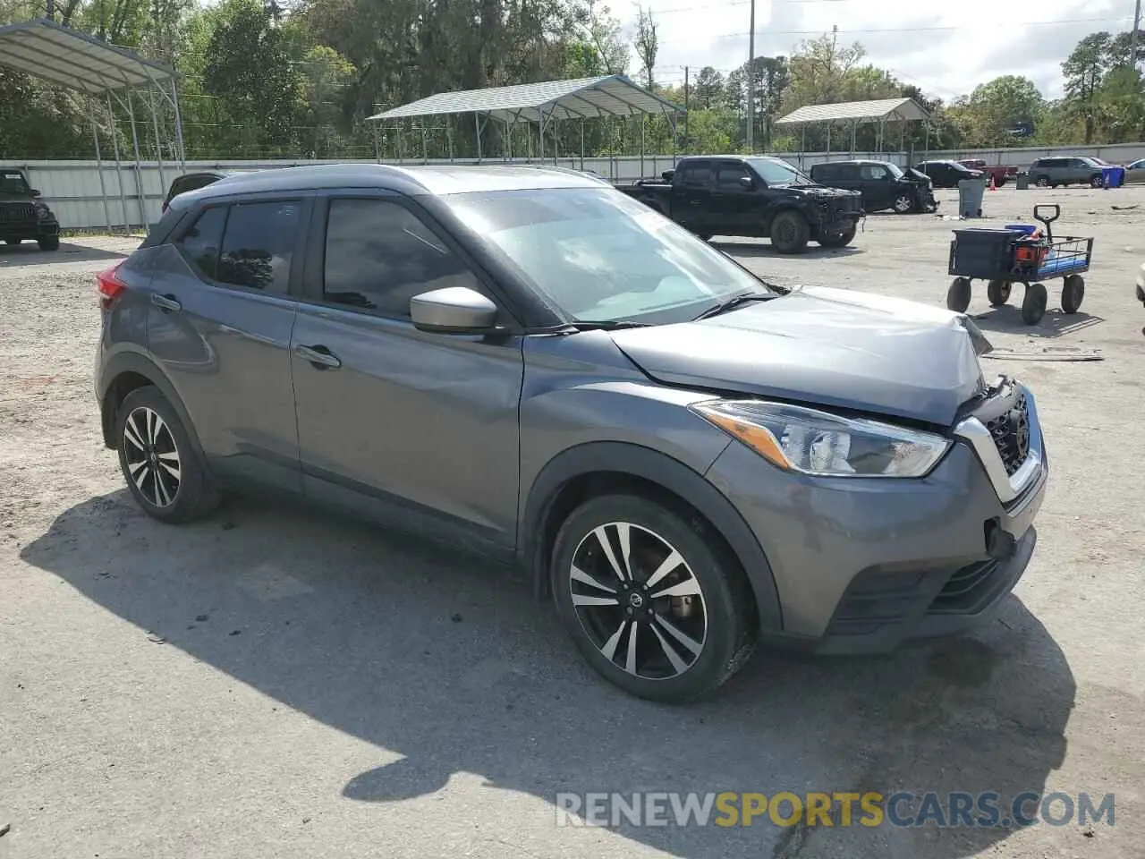 4 Photograph of a damaged car 3N1CP5CV8LL539912 NISSAN KICKS 2020