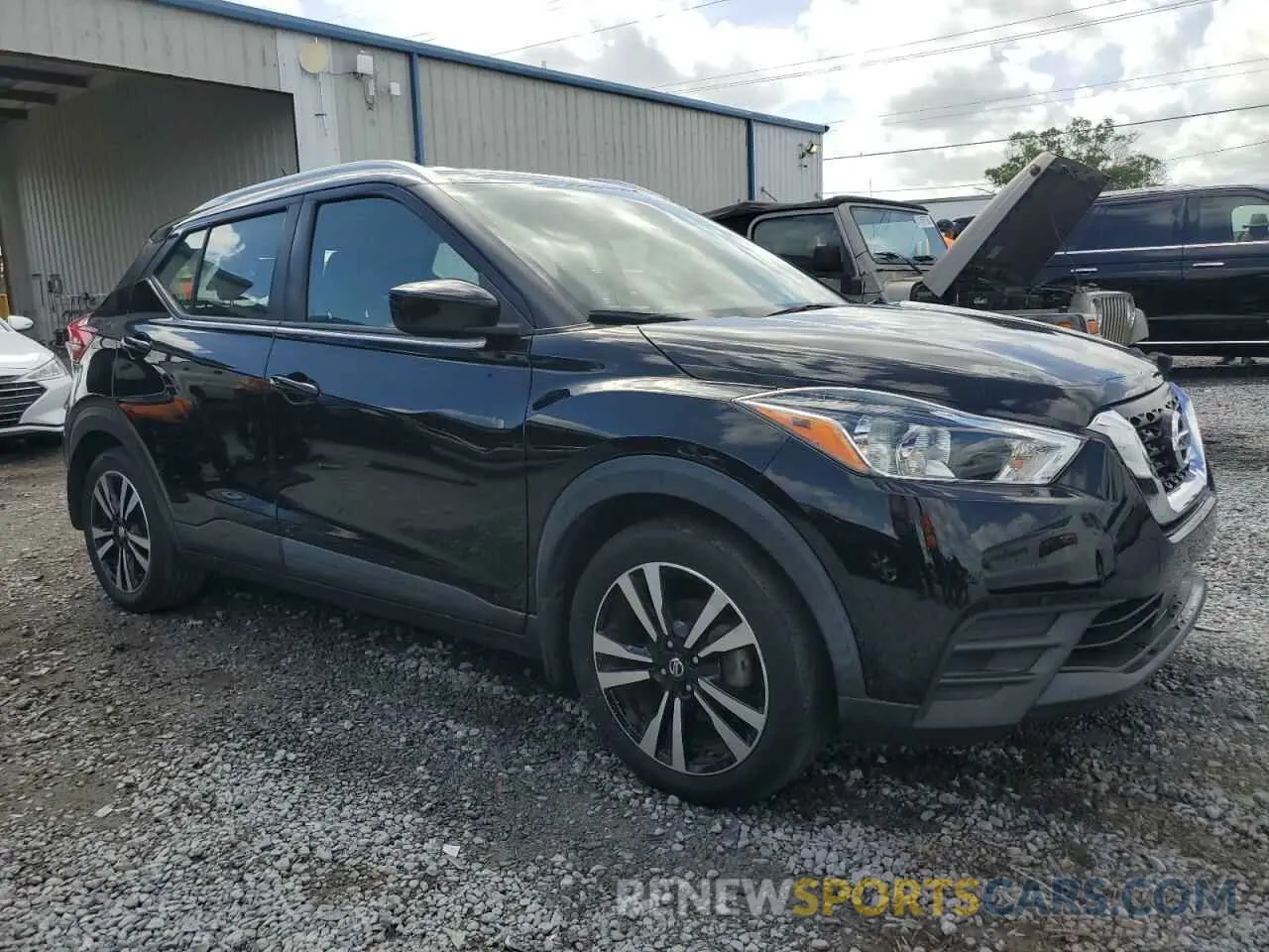 4 Photograph of a damaged car 3N1CP5CV8LL542714 NISSAN KICKS 2020