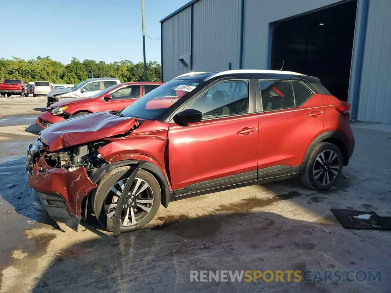 1 Photograph of a damaged car 3N1CP5CV8LL565944 NISSAN KICKS 2020