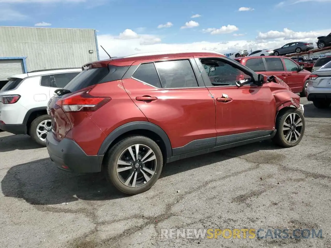 3 Photograph of a damaged car 3N1CP5CV9LL489554 NISSAN KICKS 2020