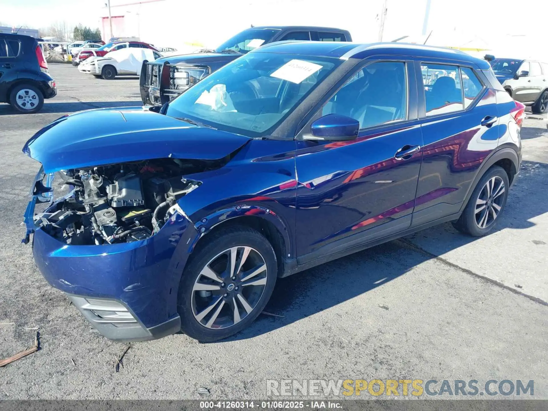 2 Photograph of a damaged car 3N1CP5CV9LL499713 NISSAN KICKS 2020