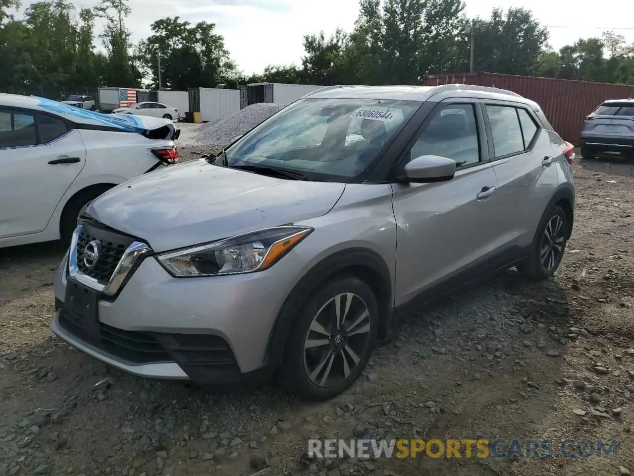 1 Photograph of a damaged car 3N1CP5CV9LL538168 NISSAN KICKS 2020