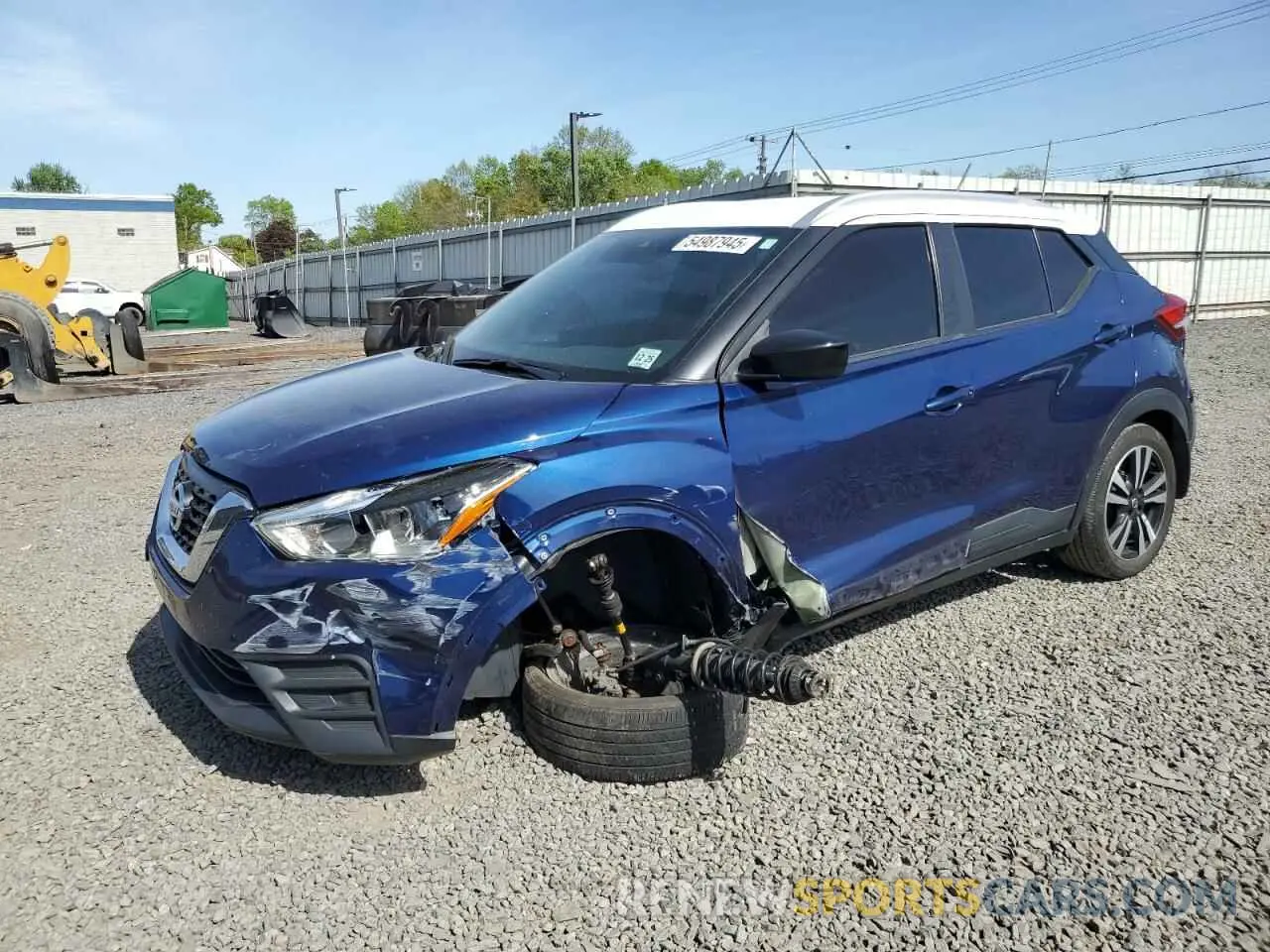 1 Photograph of a damaged car 3N1CP5CV9LL542575 NISSAN KICKS 2020