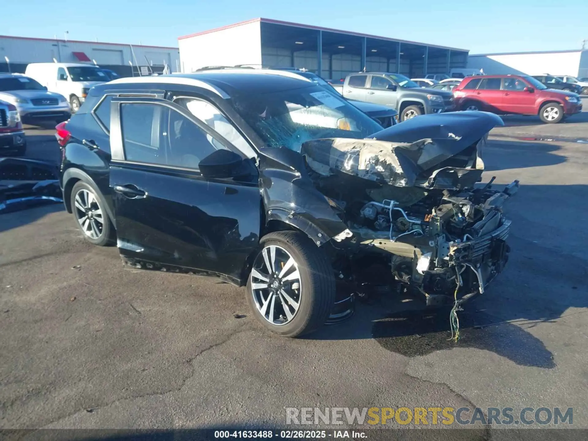 1 Photograph of a damaged car 3N1CP5CVXLL568571 NISSAN KICKS 2020