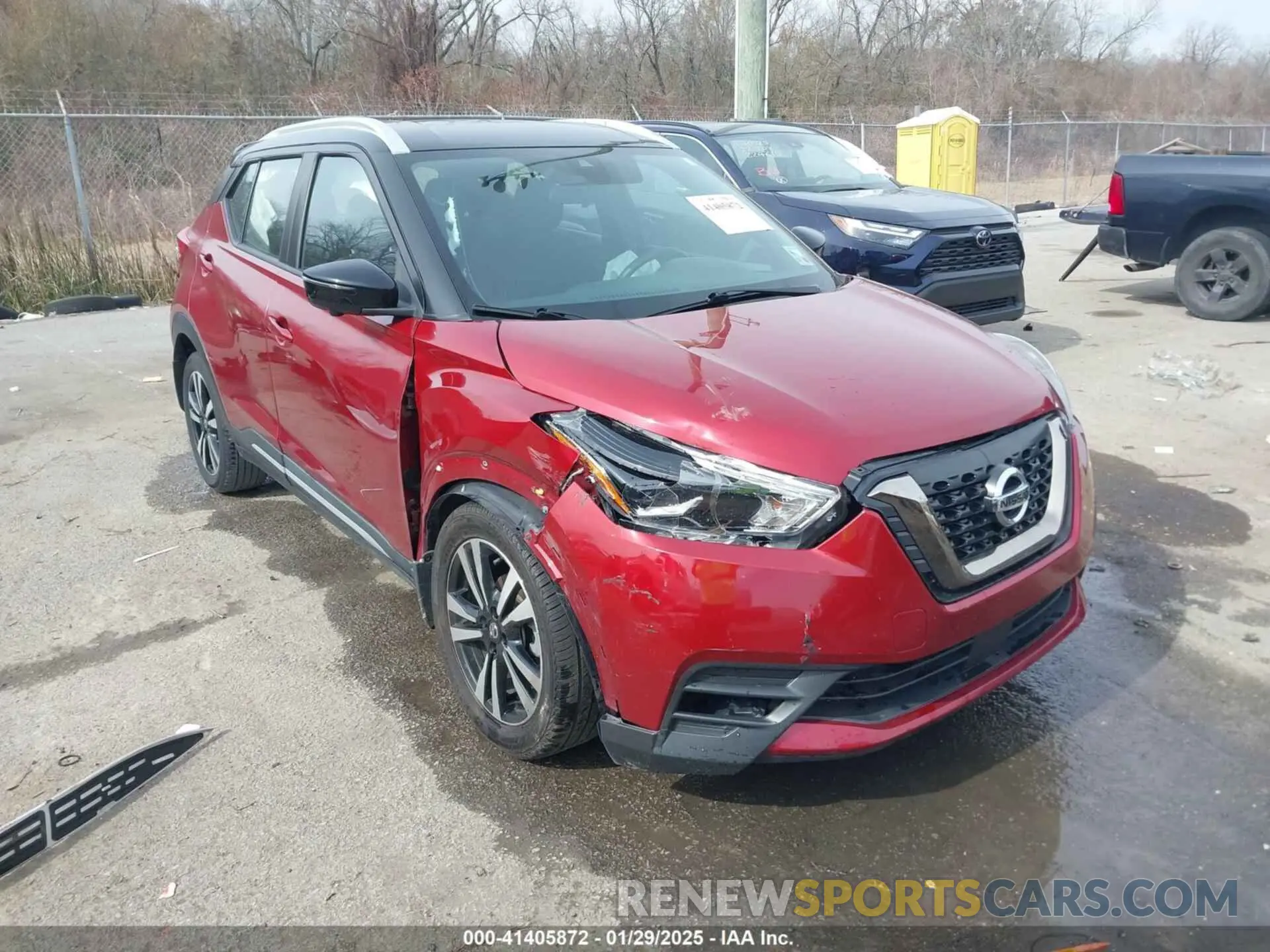 1 Photograph of a damaged car 3N1CP5DV0LL520303 NISSAN KICKS 2020