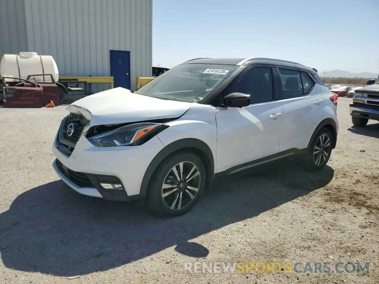 1 Photograph of a damaged car 3N1CP5DV3LL564375 NISSAN KICKS 2020