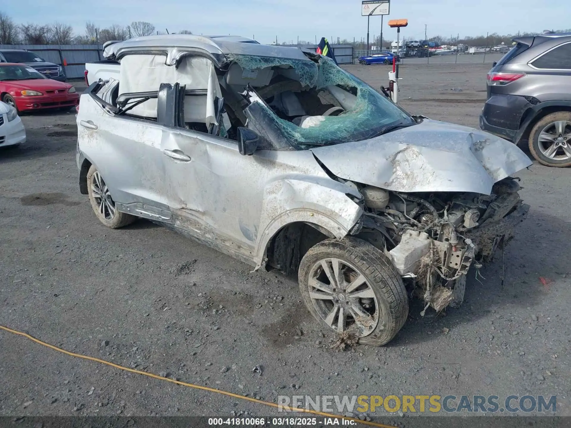 1 Photograph of a damaged car 3N1CP5DV5LL486682 NISSAN KICKS 2020