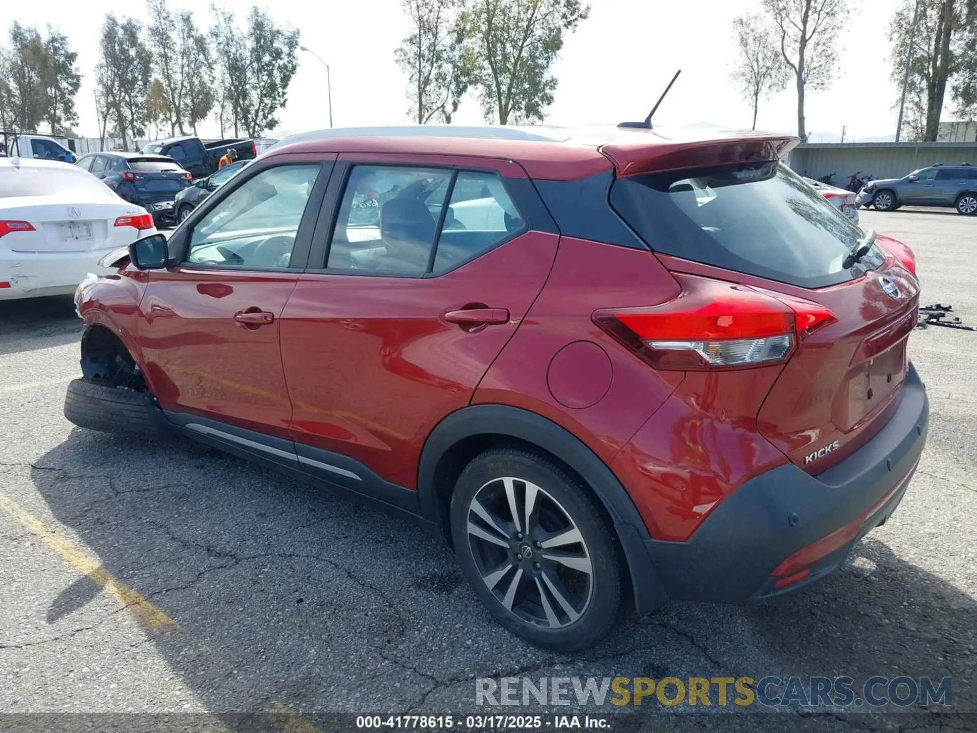 3 Photograph of a damaged car 3N1CP5DV5LL536903 NISSAN KICKS 2020