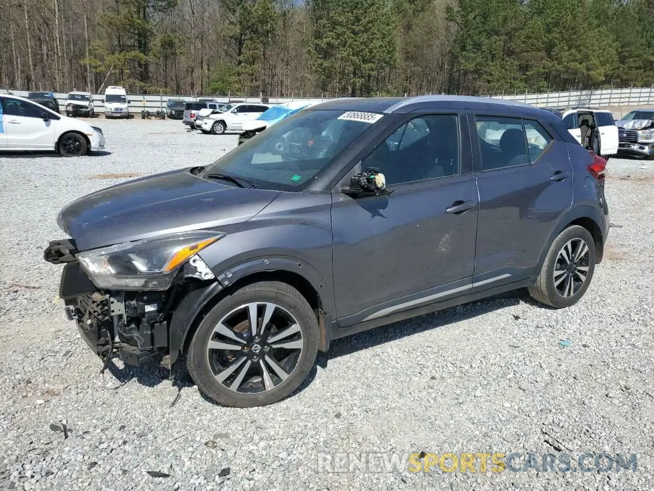1 Photograph of a damaged car 3N1CP5DV8LL521845 NISSAN KICKS 2020