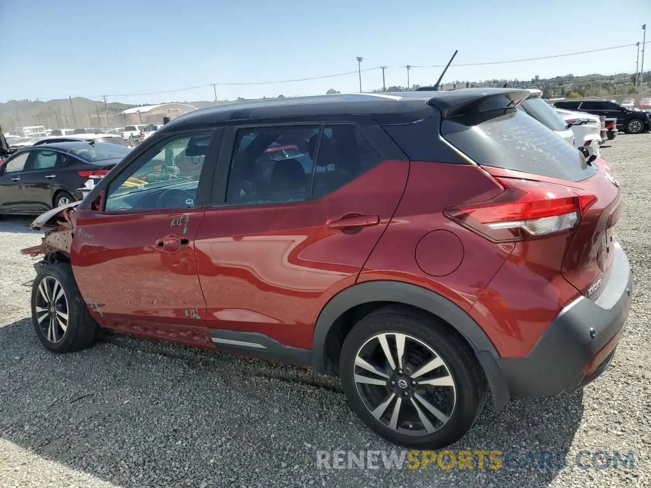 2 Photograph of a damaged car 3N1CP5DV8LL563030 NISSAN KICKS 2020