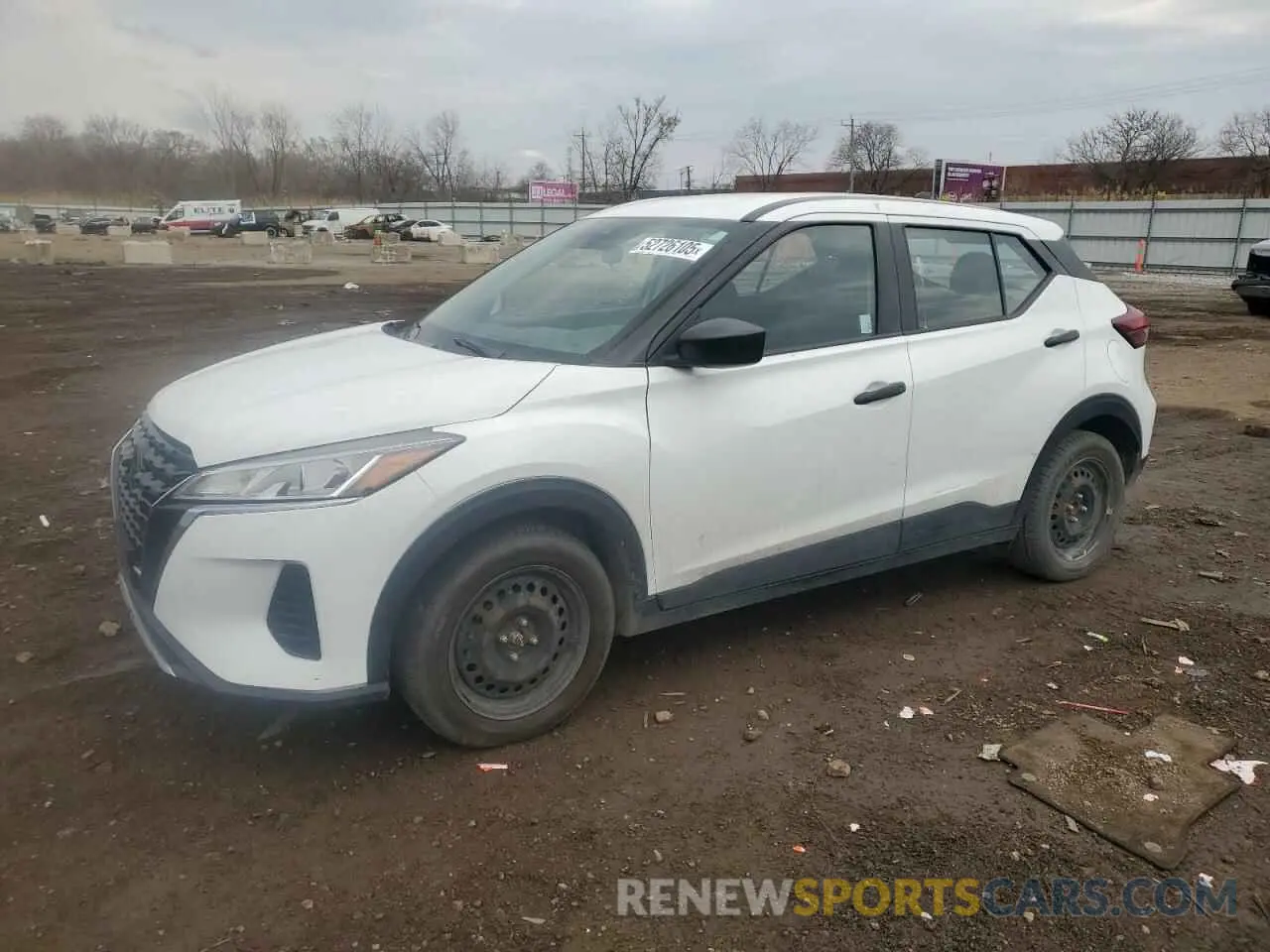 1 Photograph of a damaged car 3N1CP5BV0ML497299 NISSAN KICKS 2021