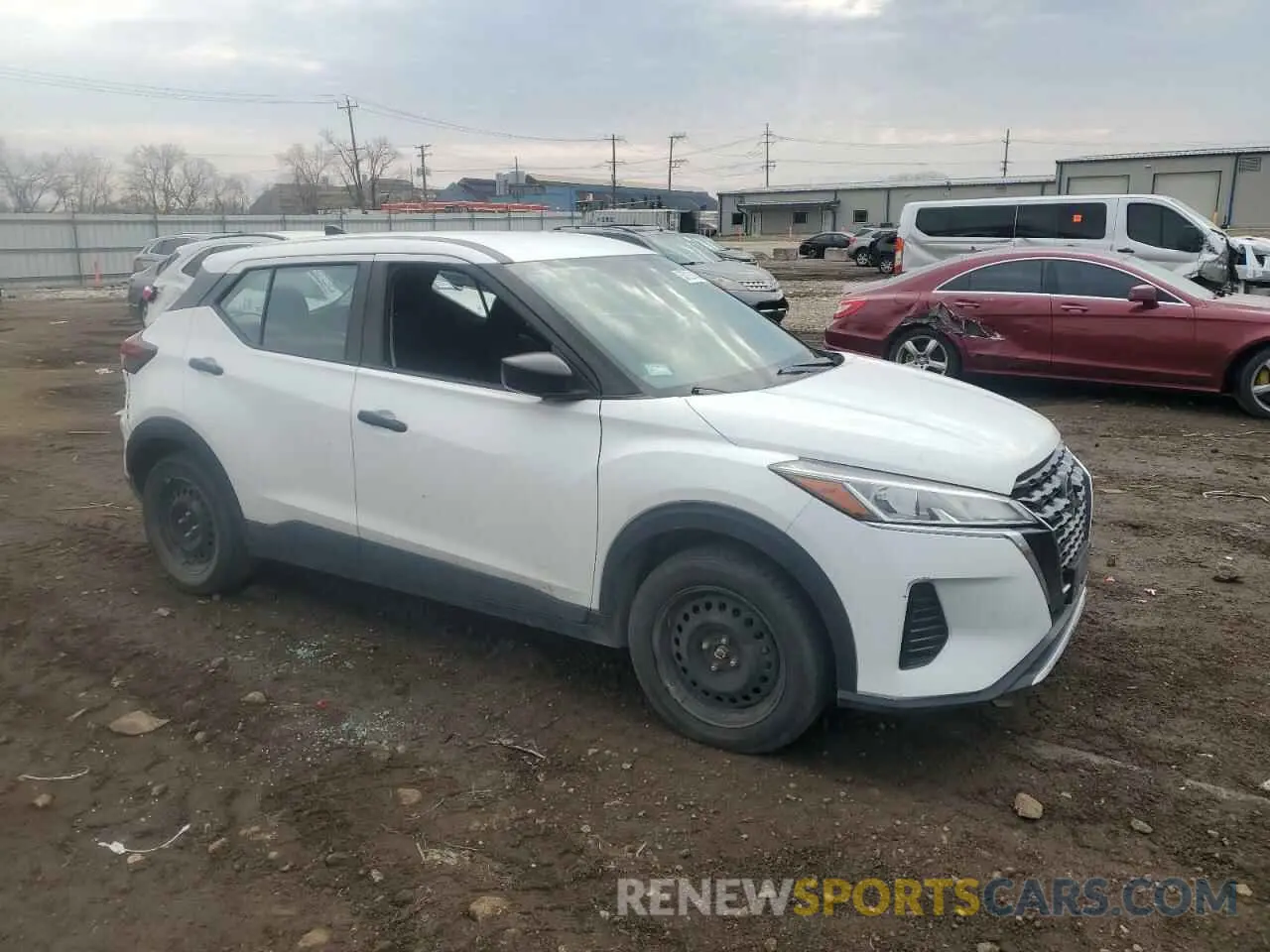 4 Photograph of a damaged car 3N1CP5BV0ML497299 NISSAN KICKS 2021
