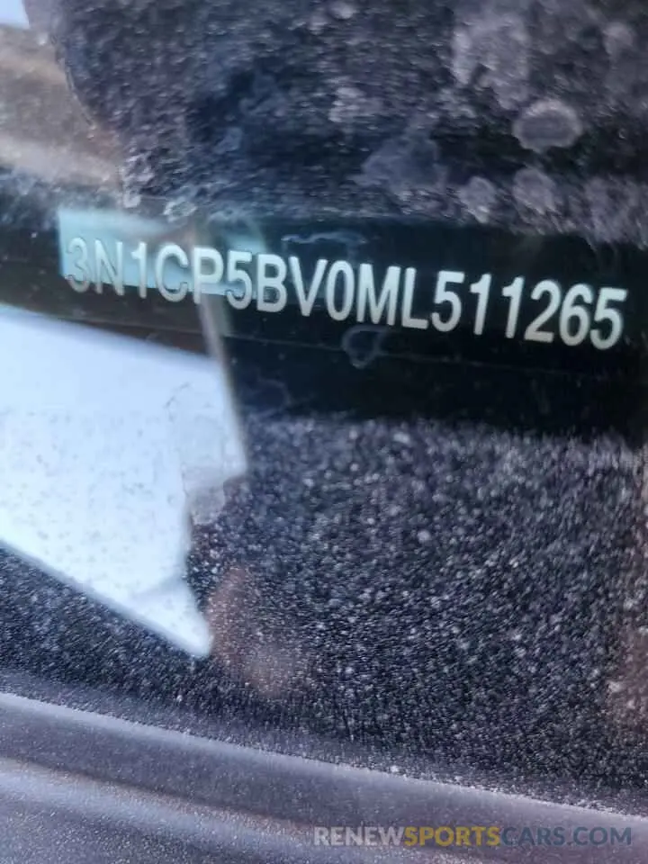 13 Photograph of a damaged car 3N1CP5BV0ML511265 NISSAN KICKS 2021