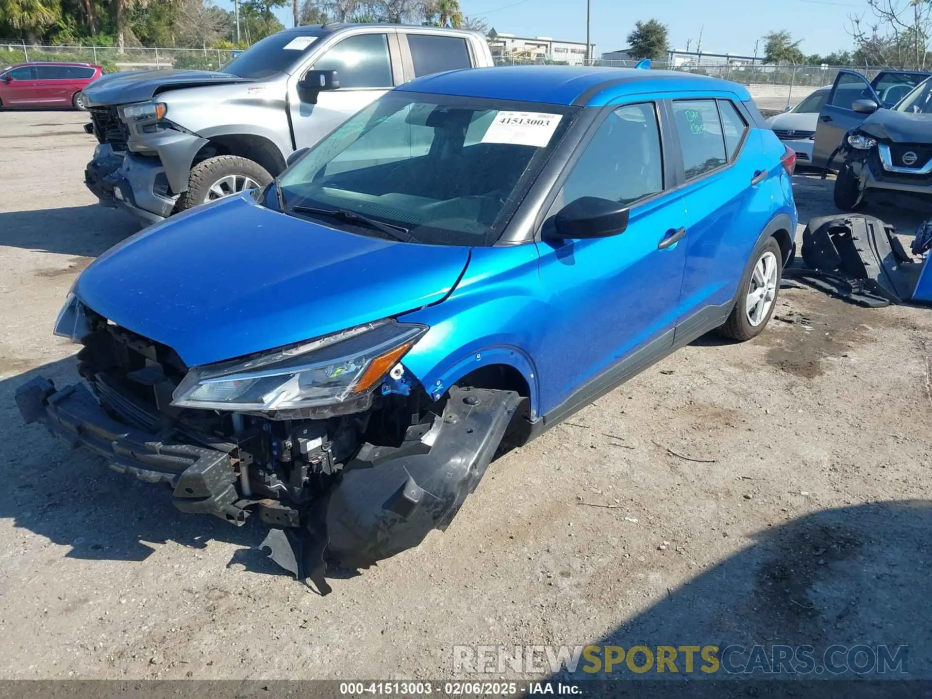 2 Photograph of a damaged car 3N1CP5BV0ML522783 NISSAN KICKS 2021