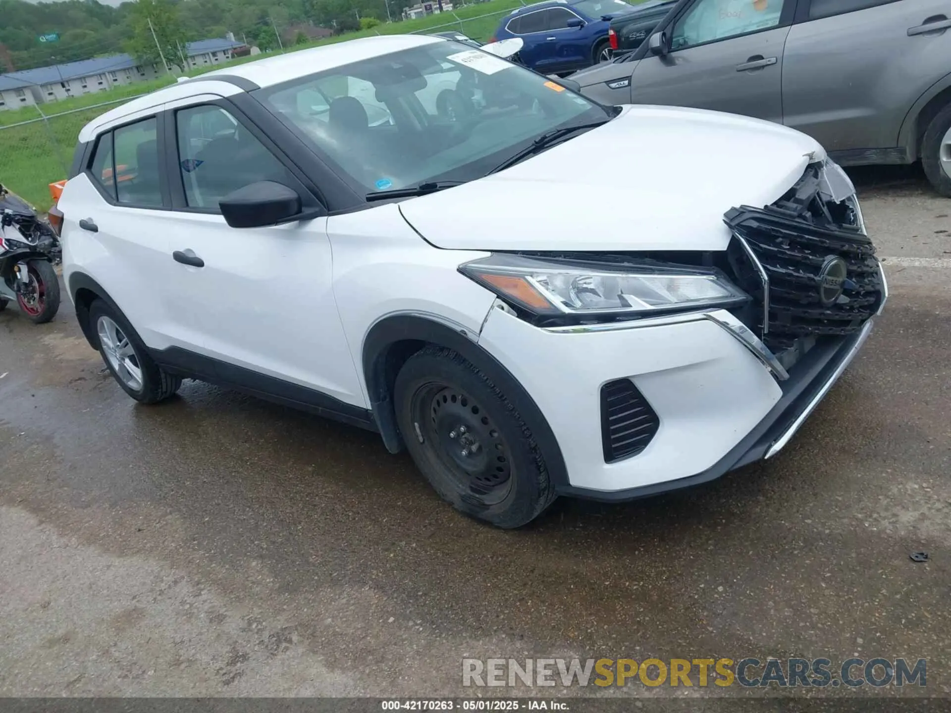 1 Photograph of a damaged car 3N1CP5BV0ML524517 NISSAN KICKS 2021