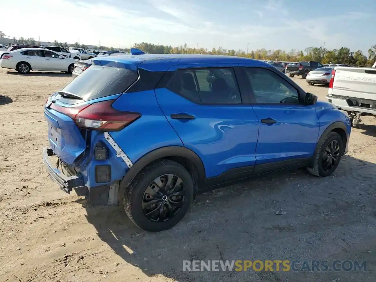 3 Photograph of a damaged car 3N1CP5BV0ML554956 NISSAN KICKS 2021