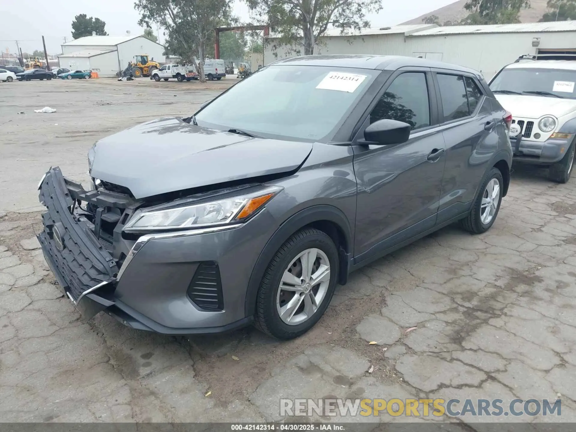 2 Photograph of a damaged car 3N1CP5BV1ML466062 NISSAN KICKS 2021