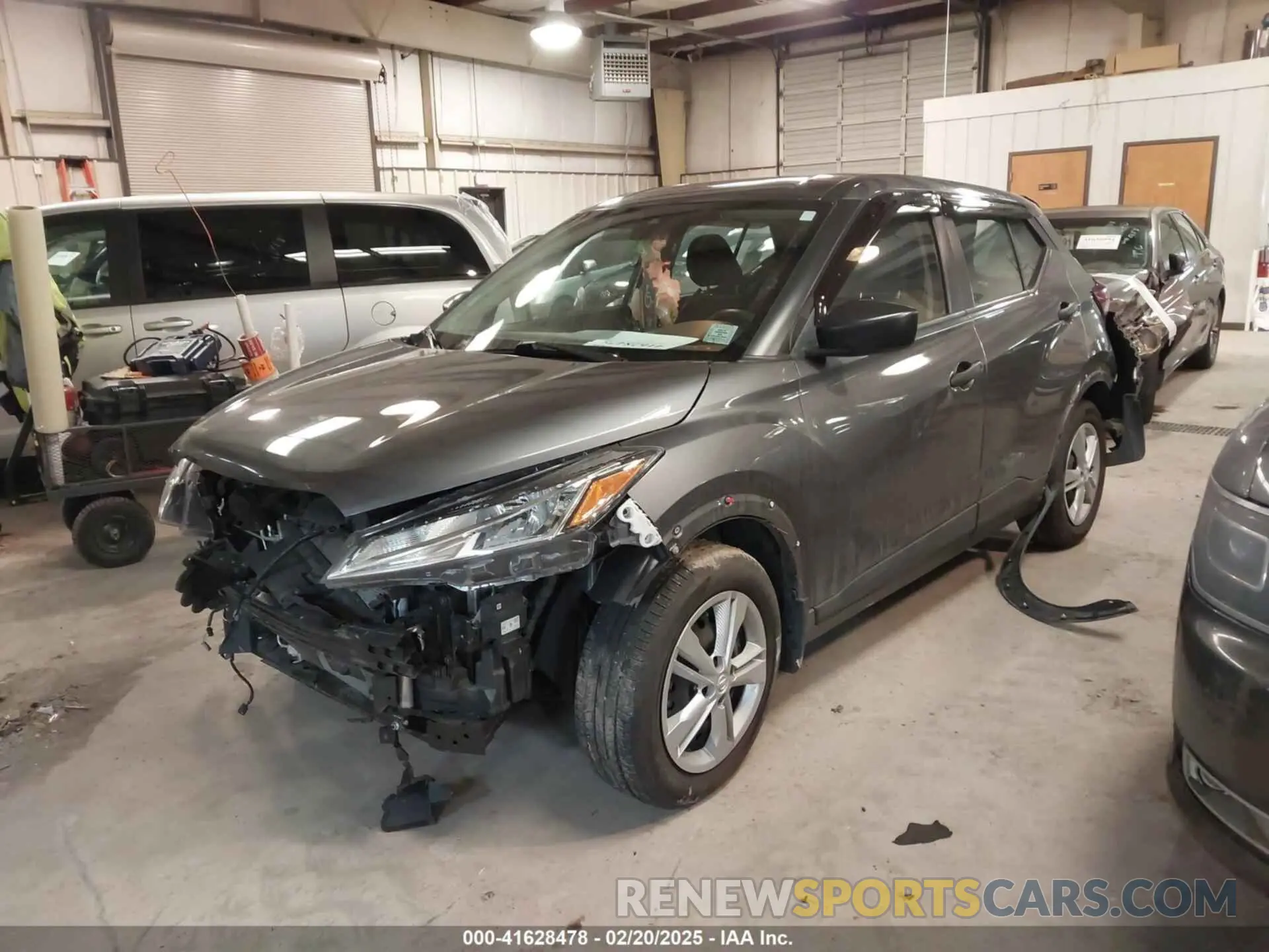 2 Photograph of a damaged car 3N1CP5BV1ML466739 NISSAN KICKS 2021