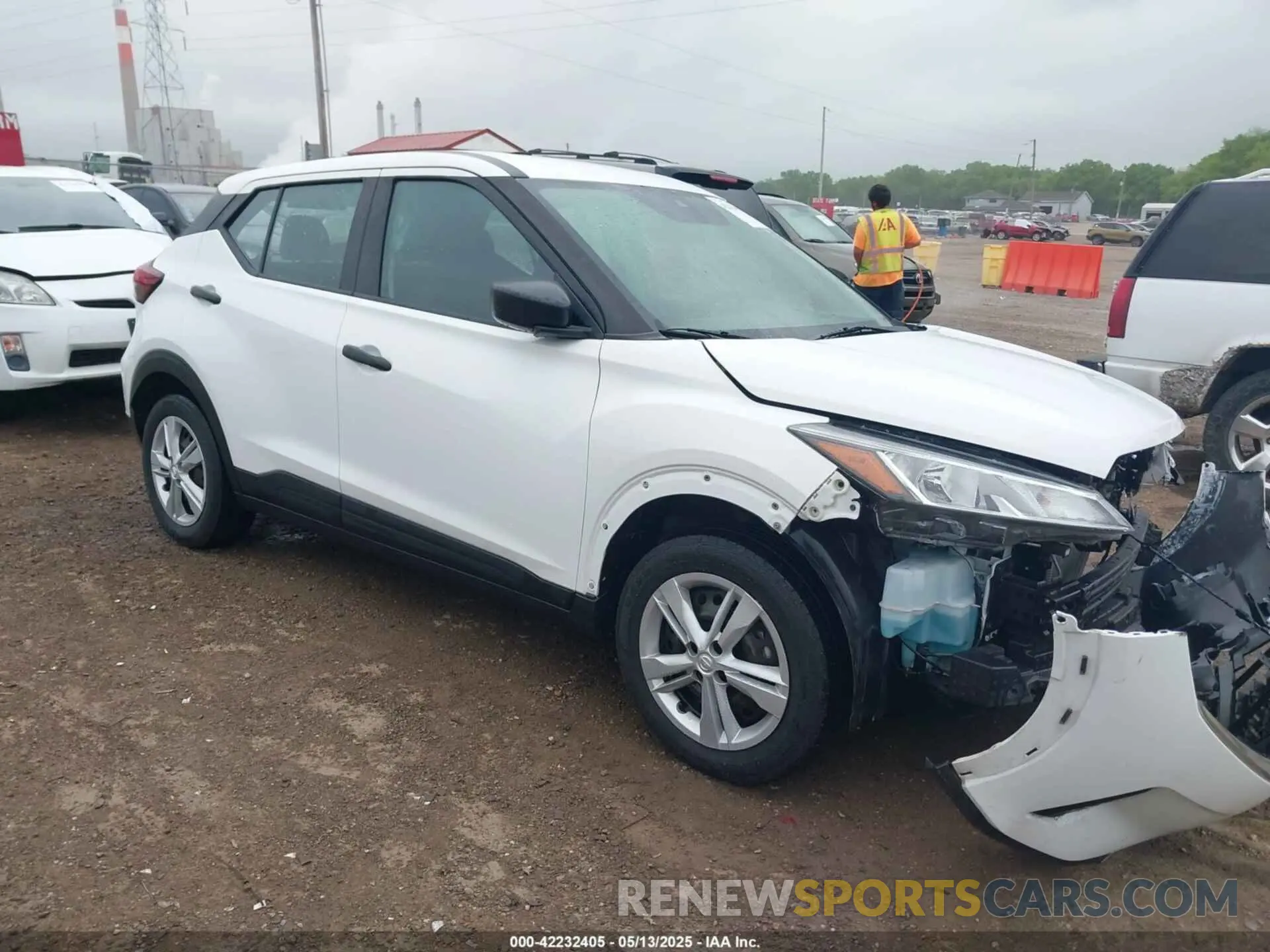 1 Photograph of a damaged car 3N1CP5BV1ML471567 NISSAN KICKS 2021