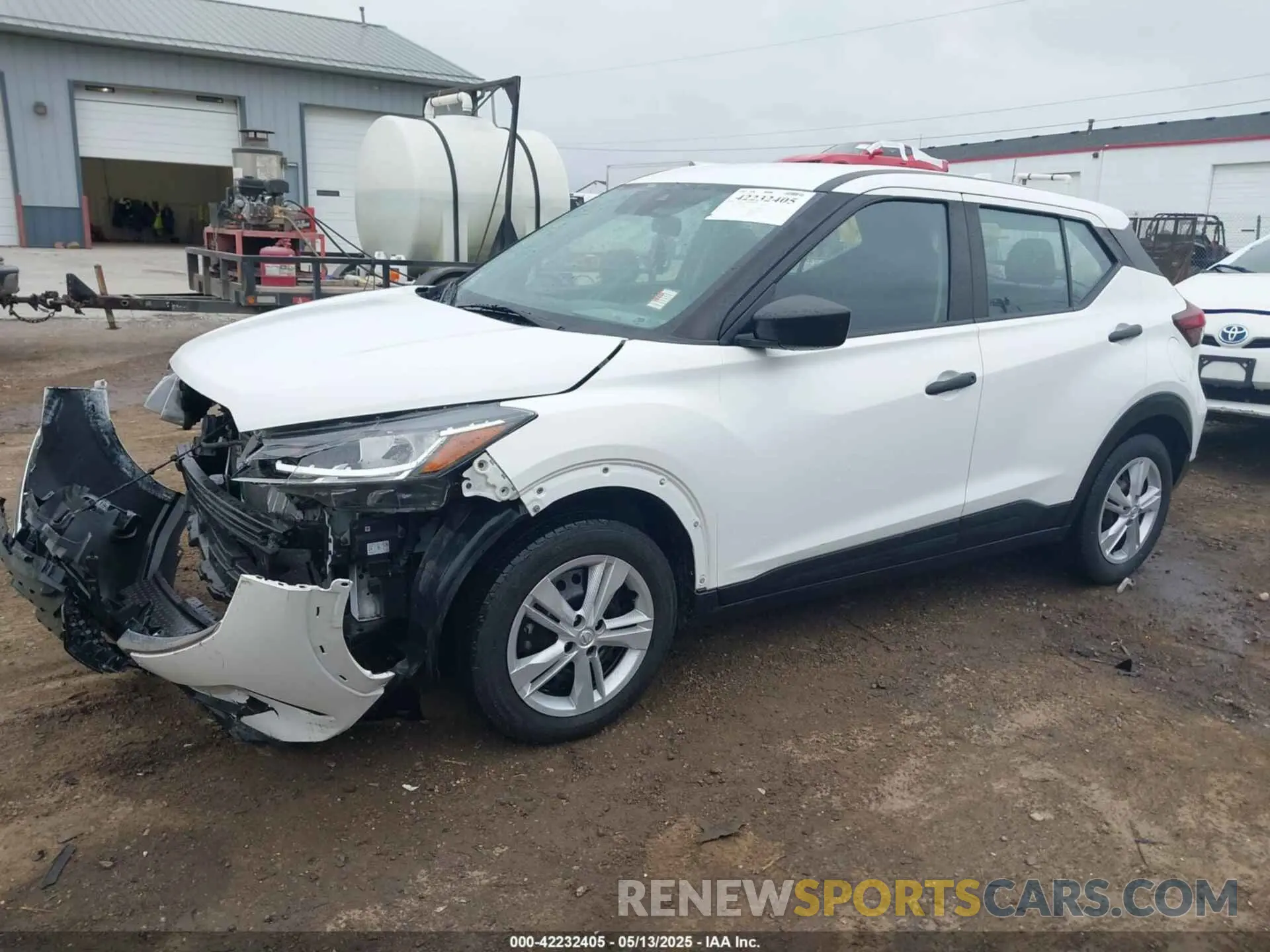 2 Photograph of a damaged car 3N1CP5BV1ML471567 NISSAN KICKS 2021