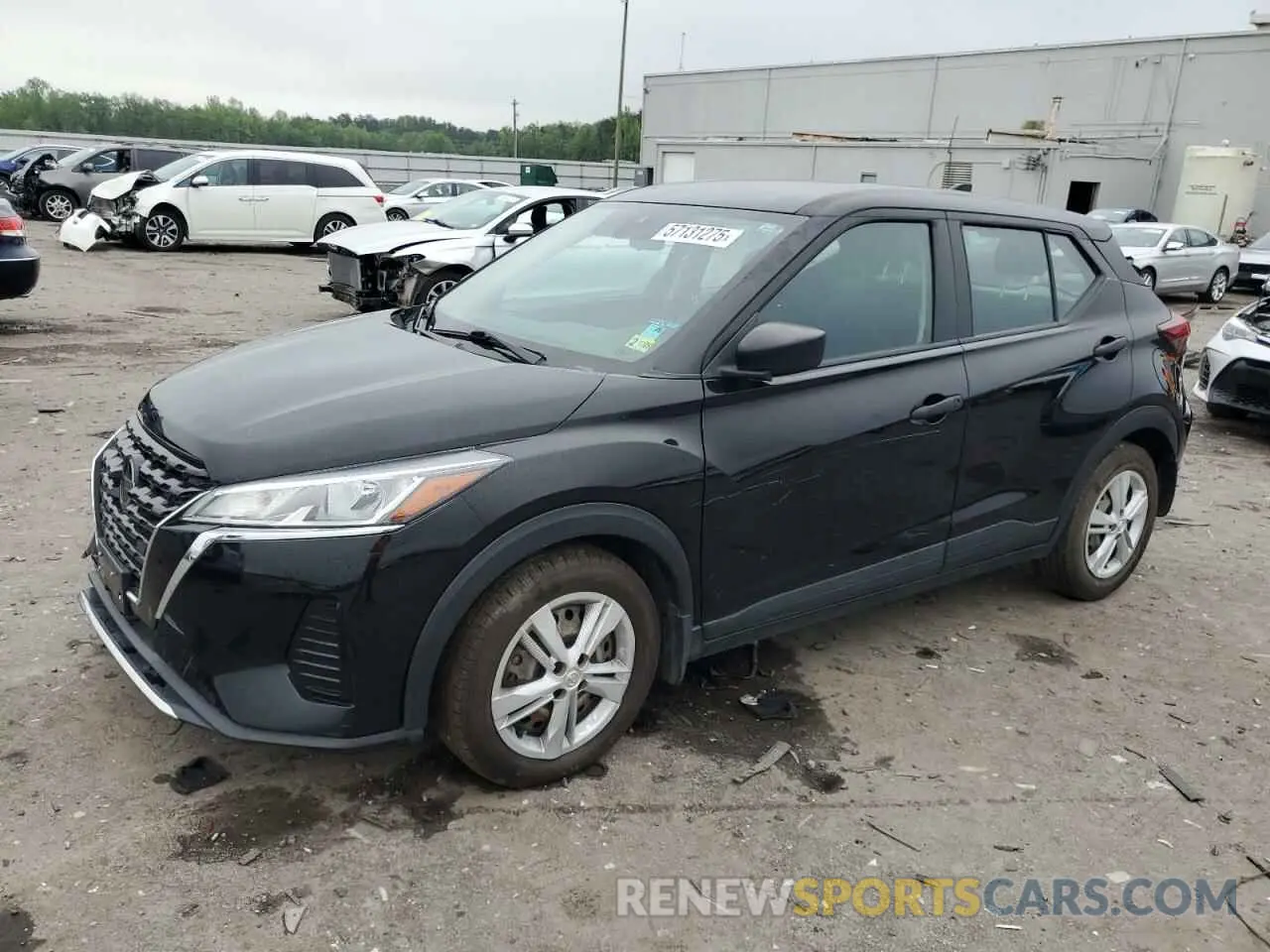 1 Photograph of a damaged car 3N1CP5BV1ML471858 NISSAN KICKS 2021