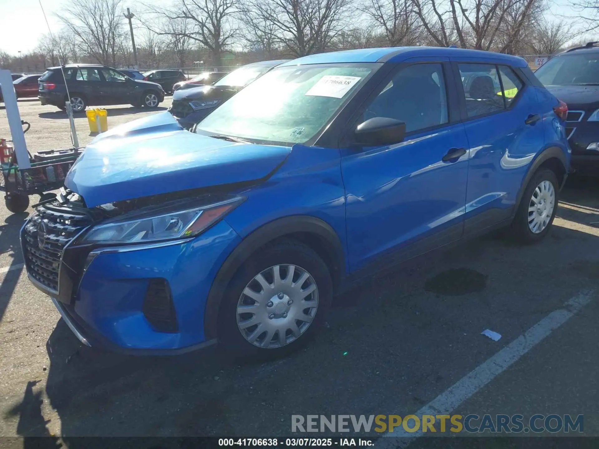 2 Photograph of a damaged car 3N1CP5BV1ML505393 NISSAN KICKS 2021