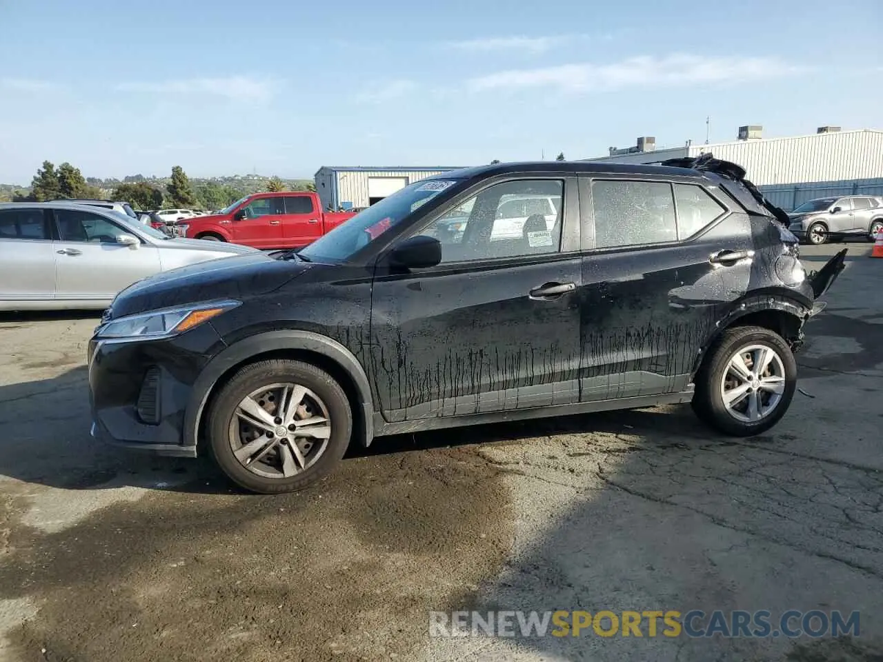 1 Photograph of a damaged car 3N1CP5BV1ML520234 NISSAN KICKS 2021