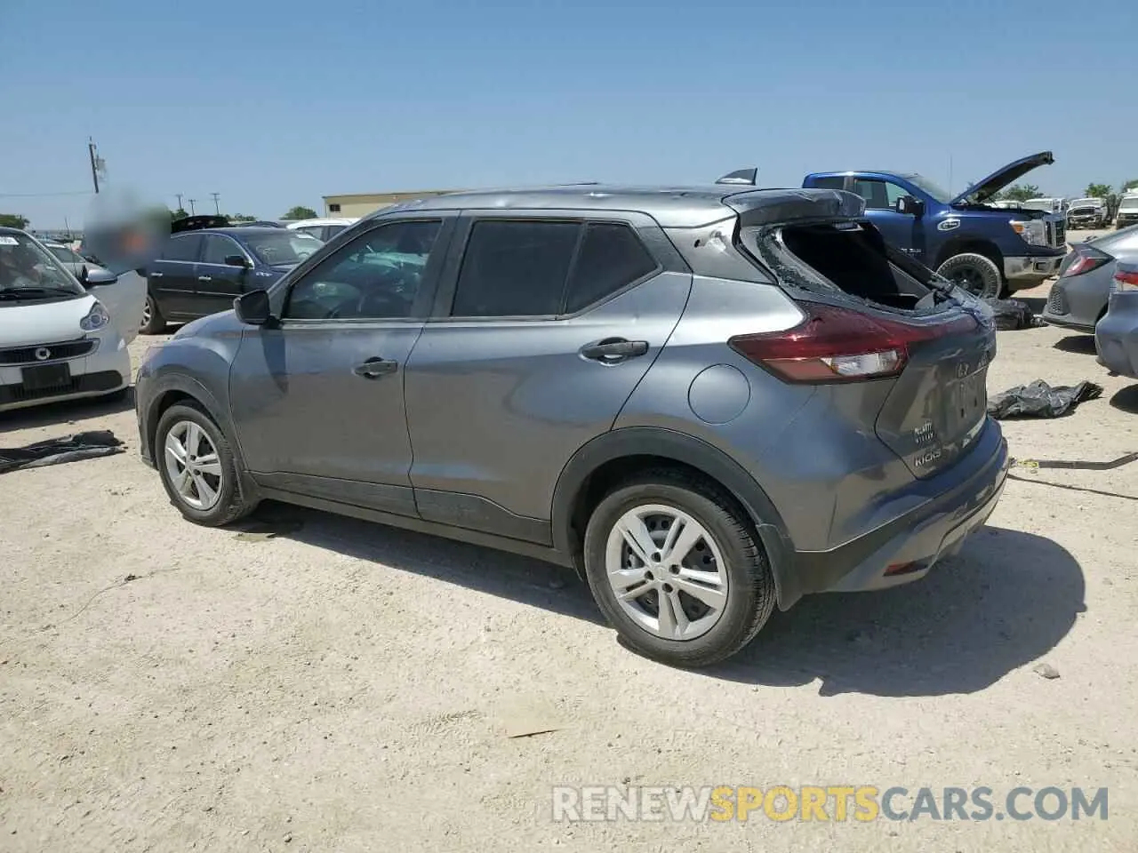 2 Photograph of a damaged car 3N1CP5BV1ML526616 NISSAN KICKS 2021