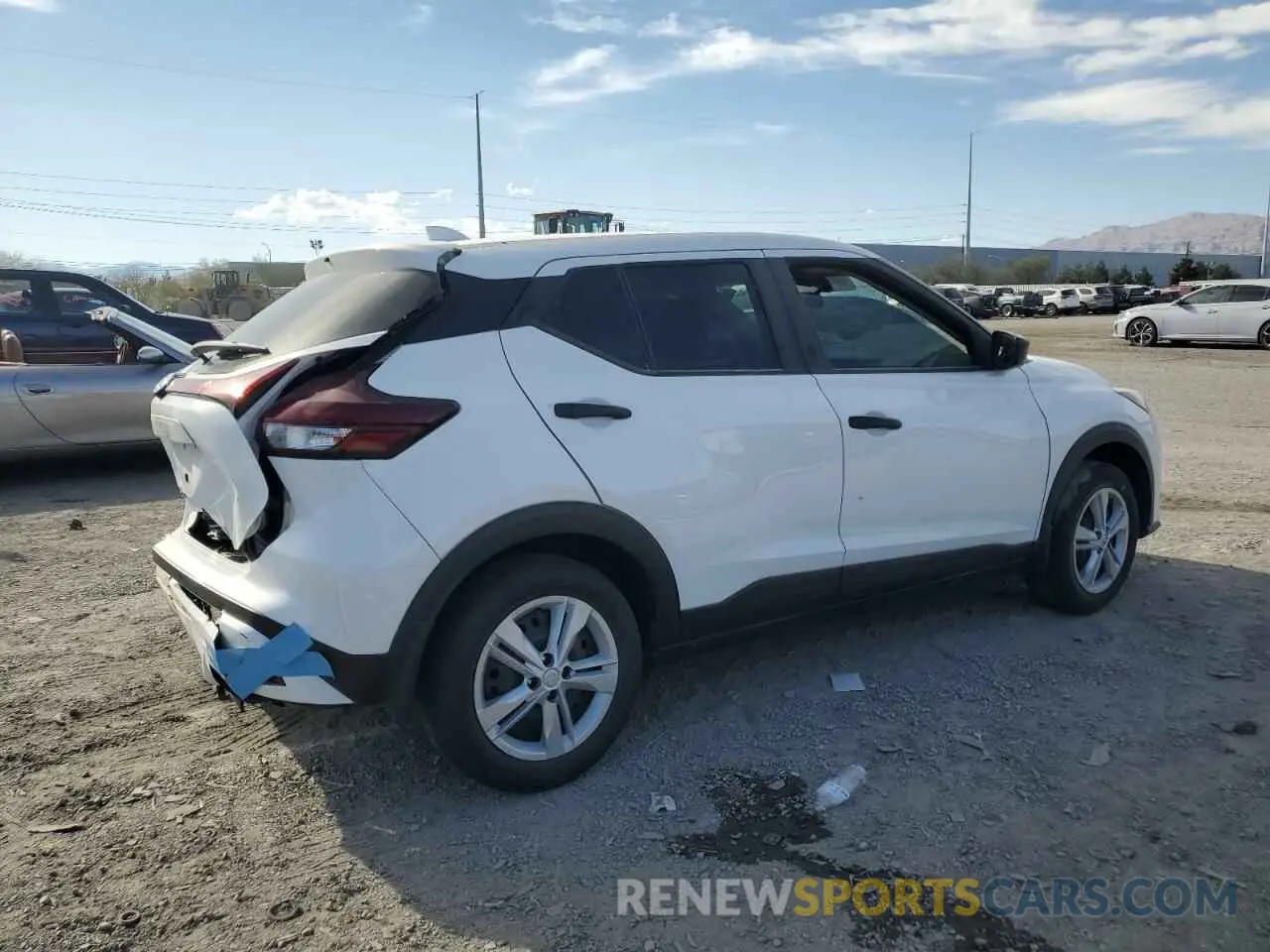 3 Photograph of a damaged car 3N1CP5BV1ML529192 NISSAN KICKS 2021