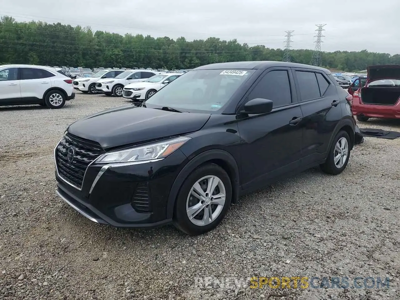 1 Photograph of a damaged car 3N1CP5BV1ML550947 NISSAN KICKS 2021
