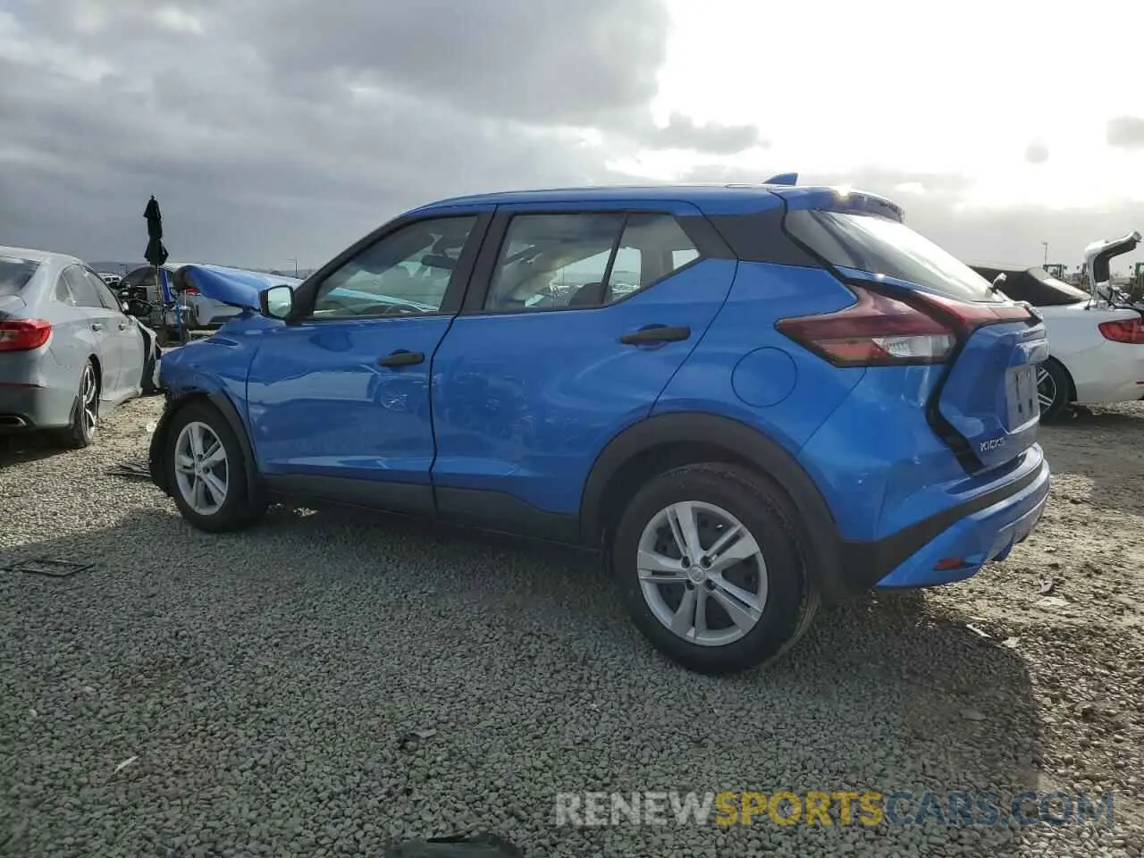 2 Photograph of a damaged car 3N1CP5BV1ML554433 NISSAN KICKS 2021