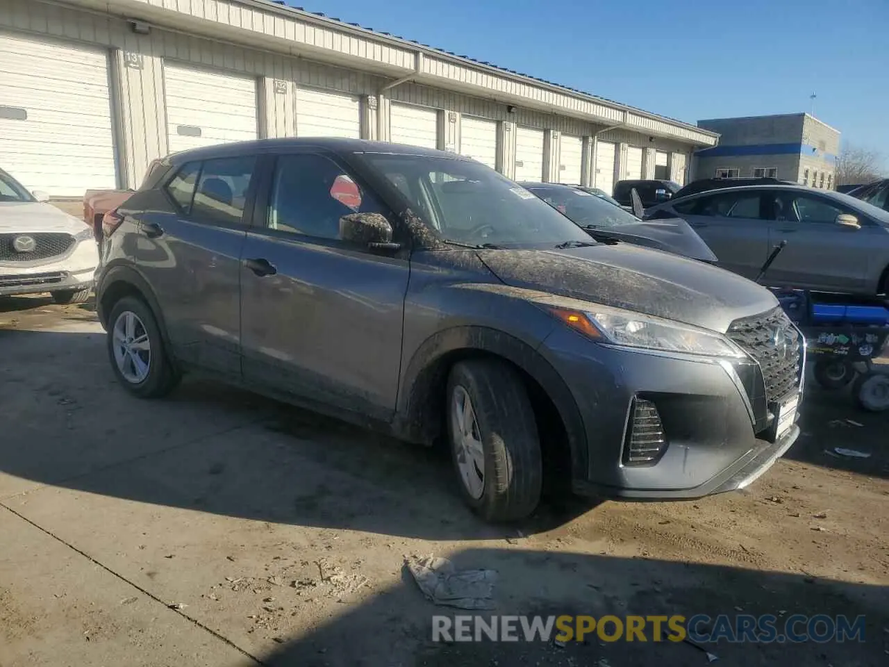 4 Photograph of a damaged car 3N1CP5BV2ML469181 NISSAN KICKS 2021