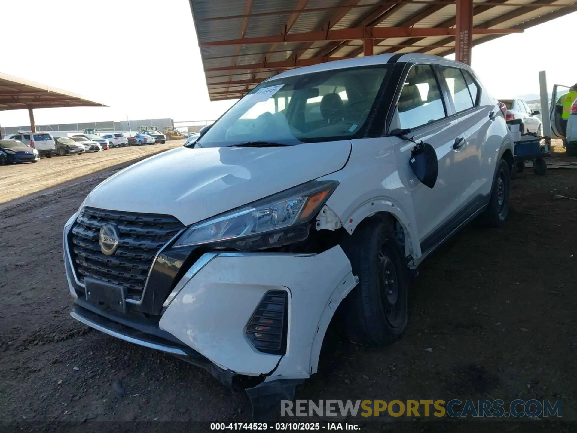 2 Photograph of a damaged car 3N1CP5BV2ML504365 NISSAN KICKS 2021